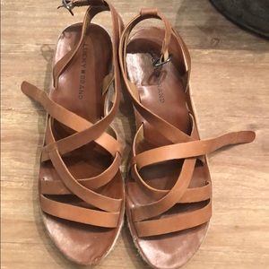 Lucky Brand Jenepper Wedge Sandals